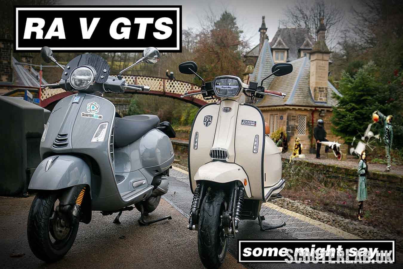ROYAL ALLOY GP 300S versus VESPA GTS 300 HPE | ROAD TEST